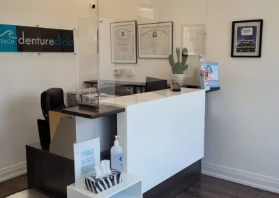 beach denture clinic Toronto office inside look